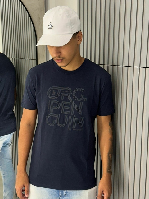 Camiseta Original Penguin Azul-BPKB0054413