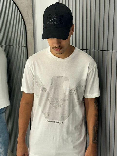 Camiseta Emporio Armani Branco-3L1TFF1JPZZB