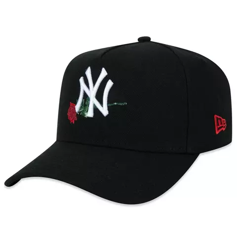 Boné New Era 940 A-Frame New York Yankees Love Preto