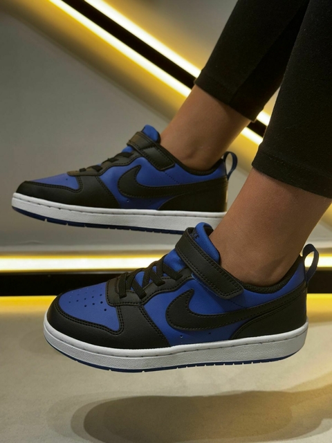Nike court borough low recraft infantil Azul-HM6298480
