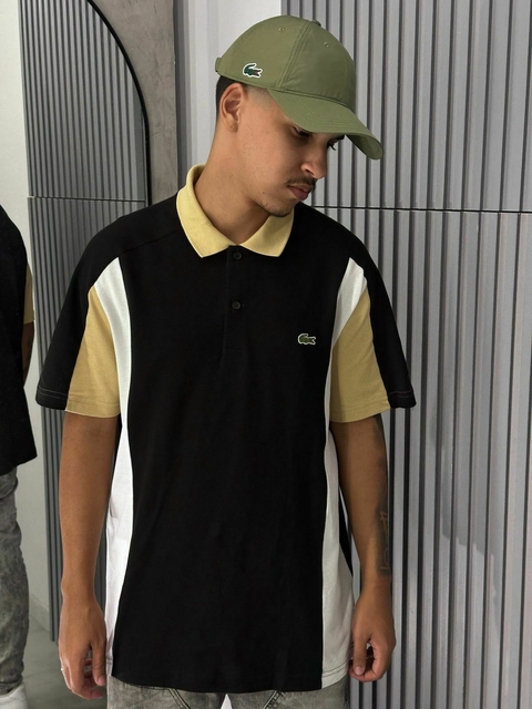 Polo Lacoste Preto-FA13487729