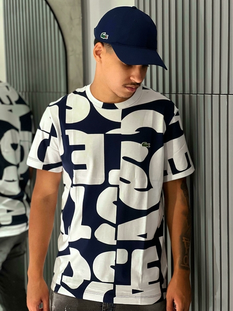 Camiseta Lacoste Azul Marinho-TH205323525