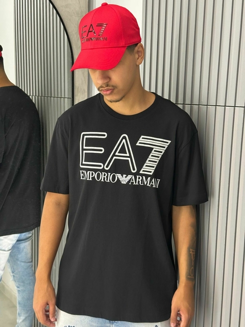 Camiseta Emporio Armani Preto-6RPT03PJFFZP