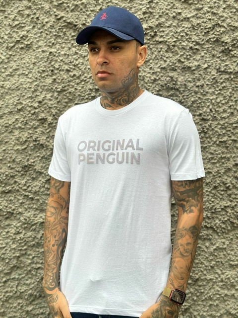 Camiseta Original Penguin Branco-BPKB0043118