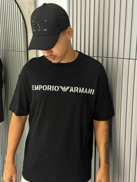 Camiseta Emporio Armani Preto-3R1TT21JWZZP