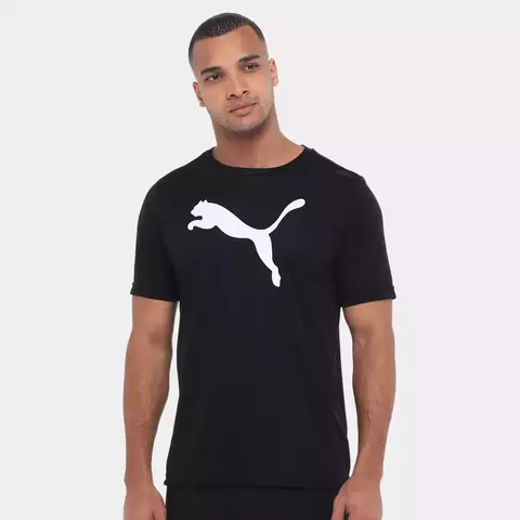 CAMISETA PUMA LOGO POLY TEE M PUMA BLACK