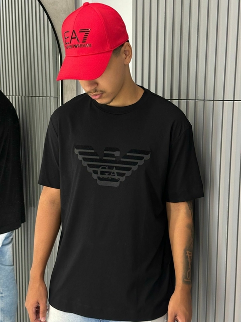 Camiseta Emporio Armani Preto-6R1TB41JPZZP