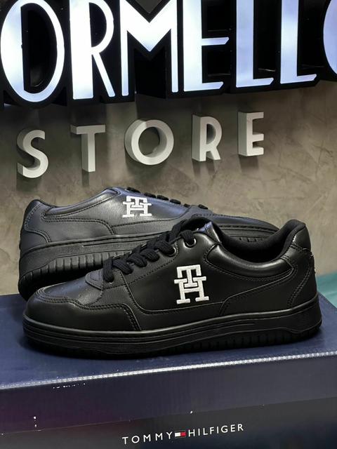 Tênis Tommy Hilfiger Basket 54PR PRETO-THFM0FM04822 - comprar online