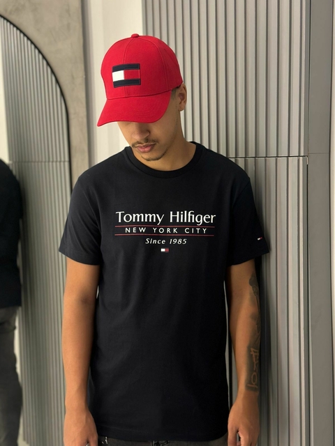 Camiseta Tommy Hilfiger azul marinho 00343870