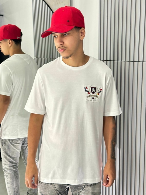 Camiseta Tommy Hilfiger branca 00341533