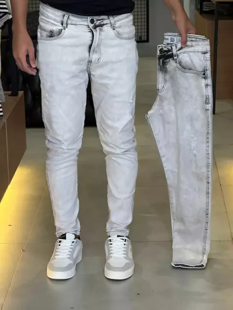 Calça Skinny Jeans Jogador 0701