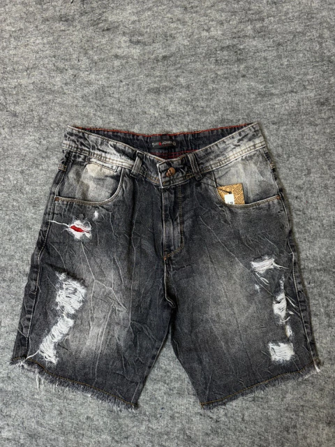 BERMUDA JEANS JOGADOR PRETO JJ7979