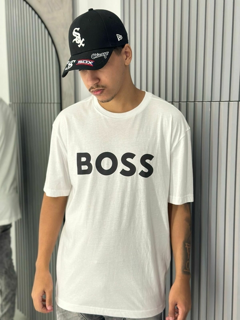 Camiseta Hugo Boss Branco-1023101801609