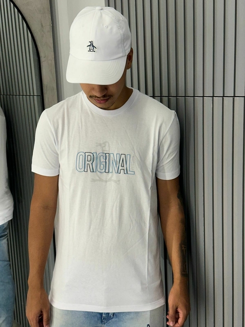 Camiseta Original Penguin Branco-BPKB0057118
