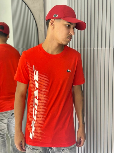 Camiseta Lacoste Laranja-TH518951S5H