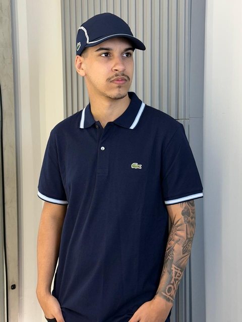 POLO LACOSTE AZUL MARINHO 025872