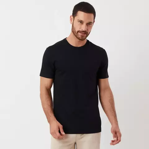 Camiseta Pima Preta Original Penguin PRETO-265822