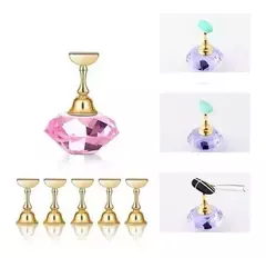 Exhibidor Tips Diamante Chico x5