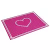 Mantel de Silicona Corazón Fucsia