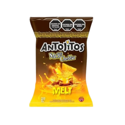 ANTOJITOS NACHOS CHEDDAR X 85 GR