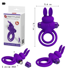 ANILLO VIBRADOR PARA RETARDAR LA EYACULACION Y 10 VELOCIDADES en internet