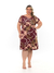 Imagem do Vestido viscolycra gola V plus size