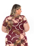 Vestido viscolycra gola V plus size - comprar online