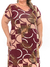 Vestido viscolycra gola V plus size - loja online