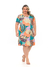 Imagem do Vestido viscolycra gola V plus size