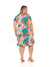 Vestido viscolycra gola V plus size - loja online