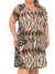 Vestido viscolycra gola V plus size na internet