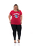 T-shirt plus - Diversas estampas - Eron modas | Moda feminina a partir de 10 reais