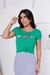 Baby look estampada - Diversas estampas - loja online
