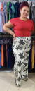 CALÇA PANTALONA ESTAMPADA - comprar online