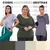 Manga longa Moletinho 3 botões - PLUS SIZE - Eron modas | Moda feminina a partir de 10 reais