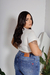 Cropped Baby look estampada - Diversas estampas - 100% algodão - comprar online