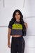 Cropped Baby look estampada - Diversas estampas - 100% algodão na internet