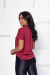 Camiseta gola ribana - 100% algodão - loja online