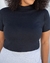 Cropped Gola Ribana - 100% Algodão - Eron modas | Moda feminina a partir de 10 reais