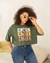Cropped Plus - Diversas estampas - 100% algodão