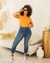 Cropped Gola Ribana - 100% Algodão - comprar online