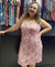 Vestido viscolycra estampado