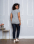 Camiseta básica gola V - Eron modas | Moda feminina a partir de 10 reais