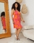 Vestido viscolycra estampado