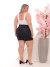 Shorts plus size na internet