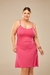 Vestido viscolycra liso