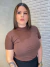 Camiseta gola ribana - 100% algodão - Eron modas | Moda feminina a partir de 10 reais