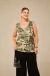 Regatão Estampado - Regata feminina estampada atacado Eron Modas - foto 3 (costas/lateral)