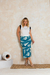 Saia Midi Estampada - comprar online