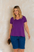 T-shirt Decote V GG Lisa - loja online